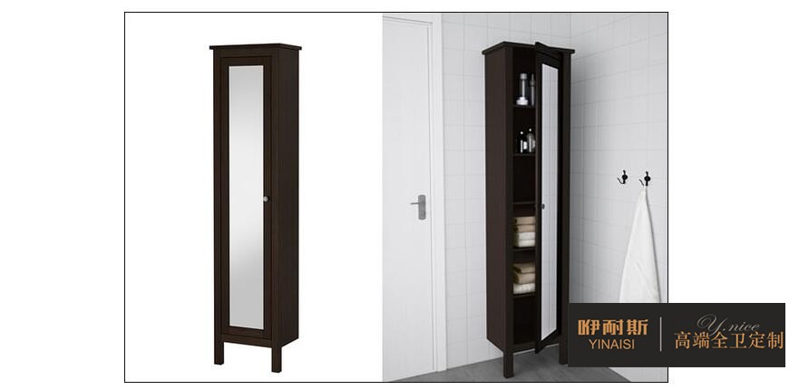 方案4:浴室柜+镜柜+带全身镜高柜 方案4:浴室柜+镜柜+带全身镜高柜